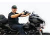 14in. x 1-1/4in. Bagger Monkey Handlebar - Chrome. Fits Ultra Models 1996-2024 and Street Glide 1996-2023