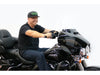 8in. x 1-1/4in. Bagger Monkey Handlebar - Black. Fits Ultra Models 1996-2024 and Street Glide 1996-2023
