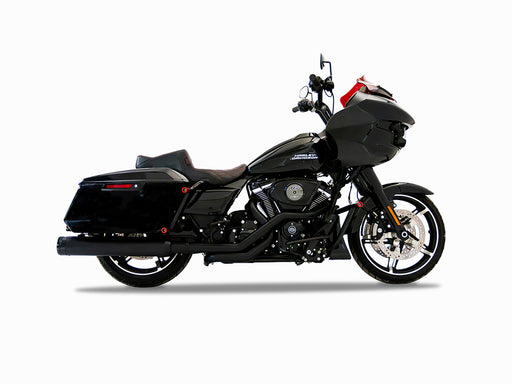 TRUE Dual Headers - Black. Fits Touring 2017up