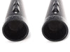 4in. Slip-On Mufflers - Black with Black End Caps. Fits Touring 2017up.