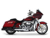 4in. DBX40 Slip-On Mufflers - Black with Black End Caps. Fits Touring 2017up.