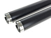 3in. Slip-On Mufflers - Black with Chrome End Caps. Fits Softail Deuce 2007 & Fat Boy 2007-2017