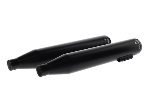 3-1/2in. Slip-On Mufflers - Black with Black End Caps. Fits Indian Scout 2015-2024
