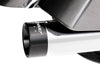 4in. DBX40 Slip-On Mufflers - Chrome with Black End Caps. Fits Indian Big Twin 2014up with Hard Saddle Bags.
