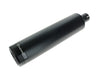 4.5in. Slip-On Muffler - Black with Black End Cap. Fits Street 2015-2020