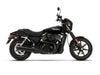 4.5in. Slip-On Muffler - Black with Black End Cap. Fits Street 2015-2020