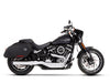 4in. Slip-On Muffler - Chrome with Black End Cap. Fits Sport Glide 2018-2024