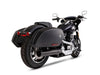 4in. Slip-On Muffler - Black with Black End Cap. Fits Sport Glide 2018-2024