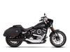 4in. Slip-On Muffler - Black with Black End Cap. Fits Sport Glide 2018-2024