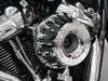 Moto Air Cleaner Kit - Chrome. Fits Touring 2017-2024 & Softail 2018-2024
