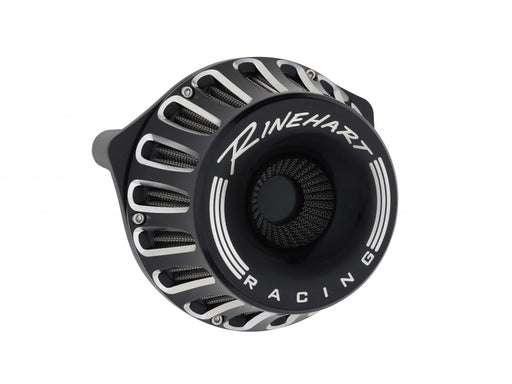 Moto Air Cleaner Kit - Black. Fits Big Twin 1993-2017 with CV Carb or Cable Operated Delphi EFI