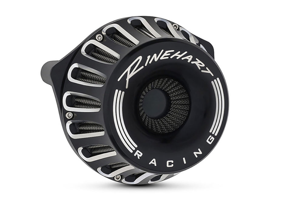Moto Air Cleaner Kit - Black. Fits Sportster 1991-2021
