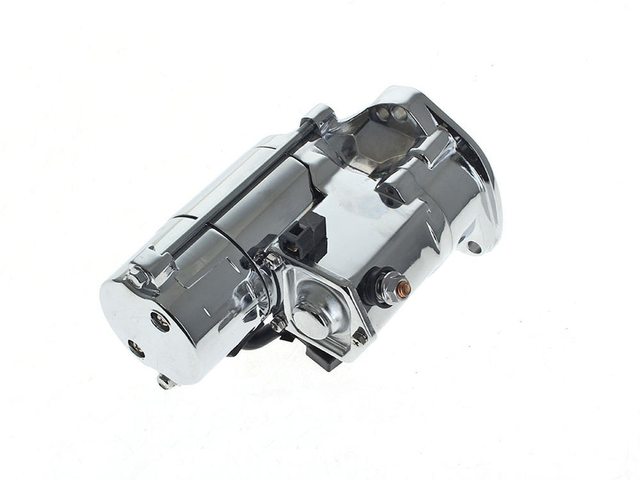1.8kw Starter Motor - Chrome. Fits Big Twin 1994-2006