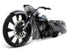 6in. wide, Straight Cut LS-2 Front Fender. Fits Most Touring 2014-2024 with 30in. Front Wheel.