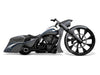 6in. wide, Straight Cut LS-2 Front Fender. Fits Most Touring 2014-2024 with 30in. Front Wheel.