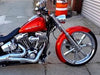 5-1/2in. wide, Straight Cut LS-2 Front Fender. Fits Breakout 2013up with 21in. Front Wheel.