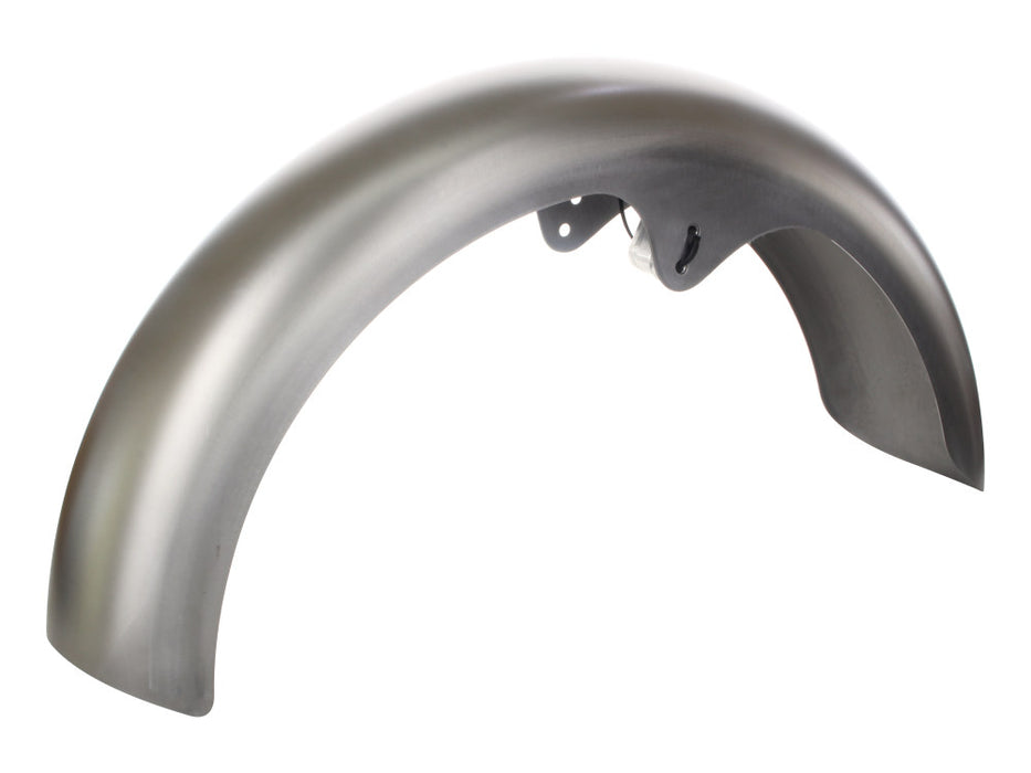 6in. wide, Straight Cut LS-2 Front Fender. Fits Dyna 2006-2017, Street Bob 2018up & Low Rider 2018up Models with 23in. Front Wheel & HHI Wide Glide Conversion Triple Trees.