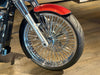 6in. wide, Straight Cut LS-2 Front Fender. Fits Fatboy 2018up with 23in. Front Wheel.