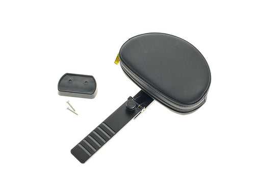 Renegade Low Driver's Backrest. Fits Saddlemen Low Solo Seat on CVO Touring 2023up & Street Glide & Road Glide 2024up