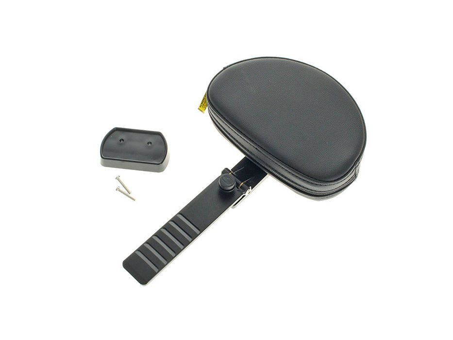 Renegade Low Driver's Backrest. Fits Saddlemen Low Solo Seat on CVO Touring 2023up & Street Glide & Road Glide 2024up