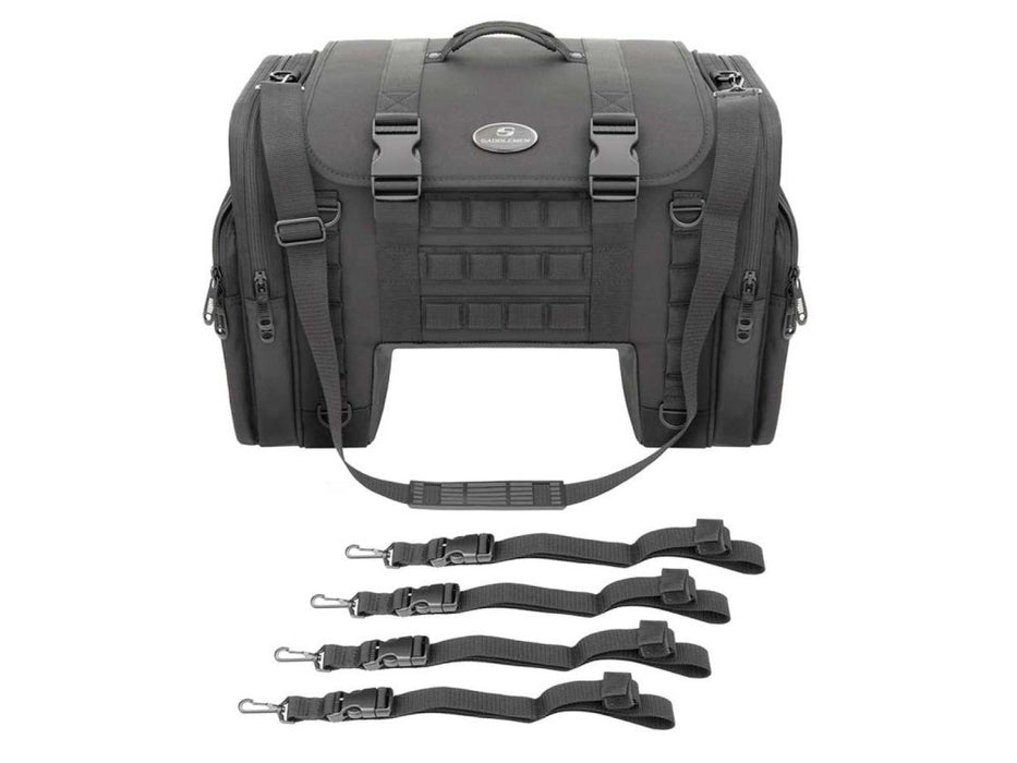 SADDLEMEN TS3200DE Tactical Deluxe Cruiser Tail Bag