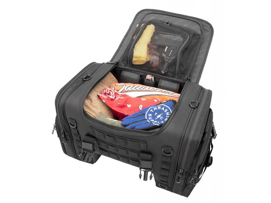 SADDLEMEN TS3200DE Tactical Deluxe Cruiser Tail Bag