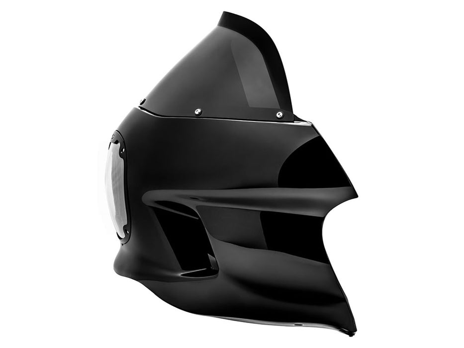 S-RT Mini Fairing - Gloss Black. Fits Dyna 2006-2017