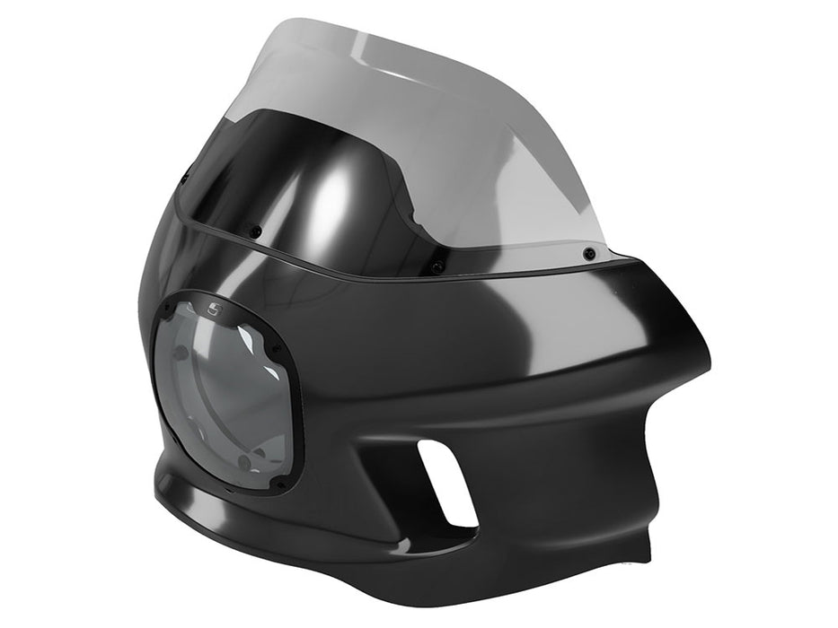 S-RT Mini Fairing - Gloss Black. Fits Sportster 2004-2021
