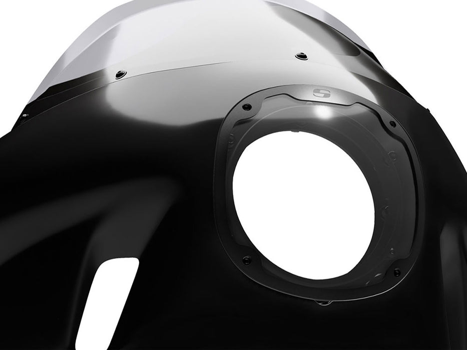 S-RT Mini Fairing - Gloss Black. Fits Sportster 2004-2021