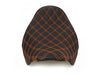 Renegade LS Solo Seat with Orange Double Diamond Lattice Stitch. Fits Most Touring 2008-2024