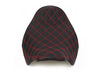 Renegade LS Solo Seat with Red Double Diamond Lattice Stitch. Fits Most Touring 2008-2024