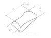 Pillion Pad for Dominator Solo Seat. Fits Most Touring 2008-2024