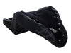 Step-Up Front LS Dual Seat with Silver Double Diamond Lattice Stitch. Fits Fat Boy 2018up & Breakout 2023up