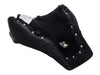 Renegade LS Solo Seat with Black Double Diamond Lattice Stitch. Fits Fat Bob 2018-2024