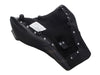 Renegade LS Solo Seat with Gold Double Diamond Lattice Stitch. Fits Fat Bob 2018-2024