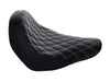 Renegade LS Solo Seat with Silver Double Diamond Lattice Stitch. Fits Sport Glide & Low Rider 2018up, Low Rider S 2020up & Low Rider ST 2022up.