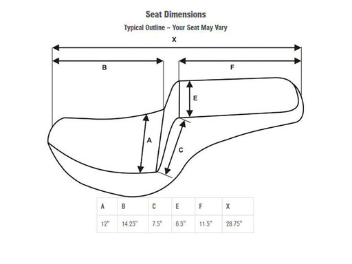 Step-Up Gripper Dual Seat. Fits Sport Glide & Low Rider 2018up, Low Rider S 2020up & Low Rider ST 2022up.