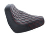 Renegade LS Solo Seat with Red Double Diamond Lattice Stitch. Fits Breakout 2018-2022