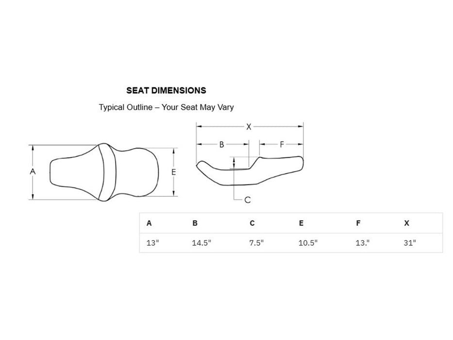 Roadsofa LS Dual Seat With Backrest & with Black Double Diamond Lattice Stitch. Fits Softail Deluxe 2018-2020, Slim 2018-2021 & Heritage Classic 2018up