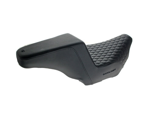 Step-Up HC Dual Seat with Black Honeycomb Stitch. Fits CVO Touring 2023up, Street Glide & Road Glide 2024up, Touring 2025up