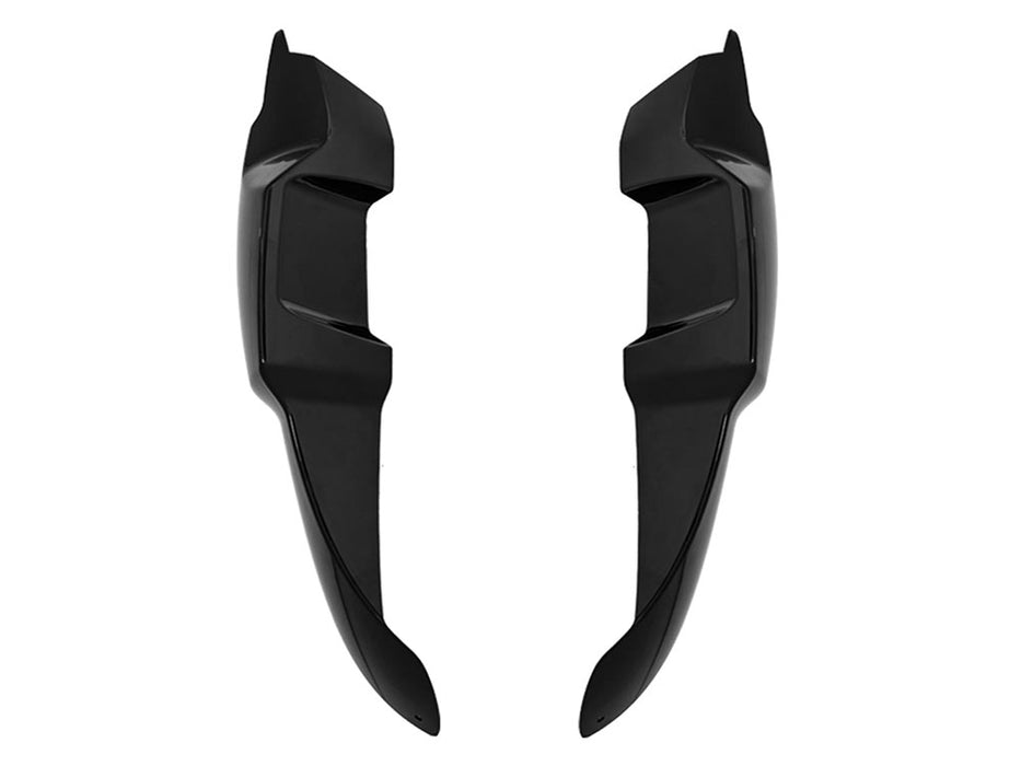 S-RT Fairing Lowers - Gloss Black. Fits FXR 1982-1994 Running the Saddlemen S-RT Mini Fairing