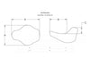 Renegade LS Solo Seat with Black Double Diamond Lattice Stitch. Fits Electra Glide & Ultra Classic 1997-2007.