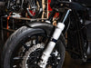 Carbon Front Fender - Gloss Finish. Fits Mid-Glide Dyna 2006-2017, Softail Street Bob 2018up & Standard 2020-2024 with 19in. Front Wheel. Also Fits Softail Low Rider S 2020up & Low Rider ST 2022up with Adapter