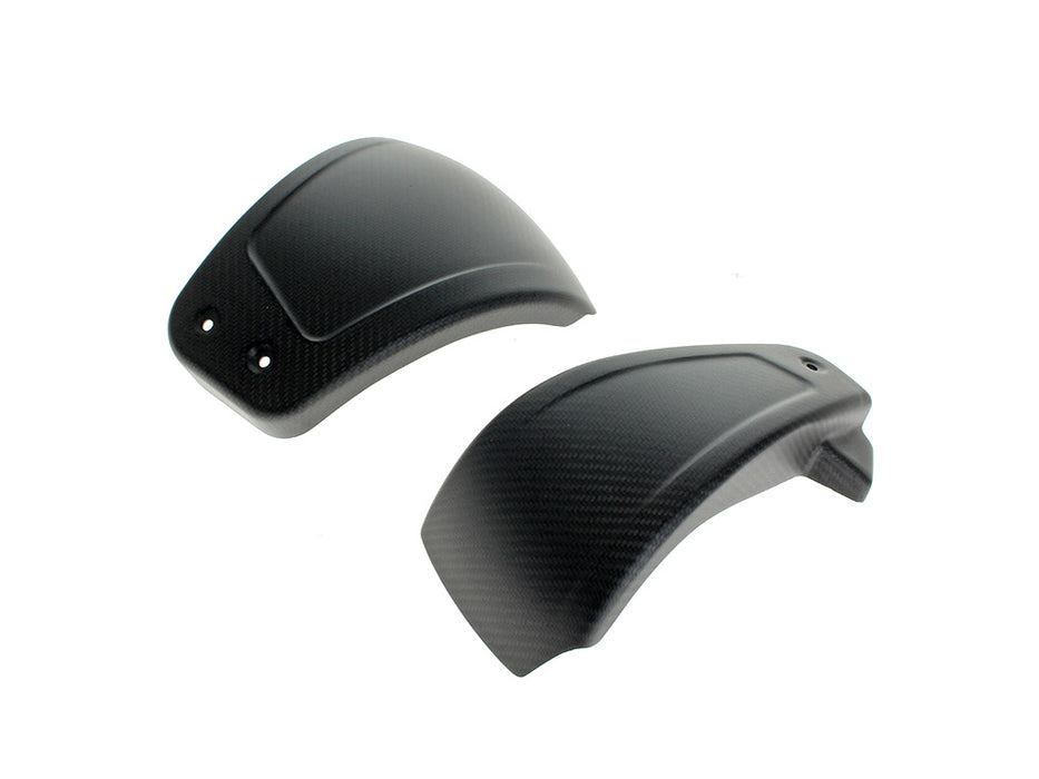 Carbon Side Covers - Matte Finish. Fits Softail 2025up