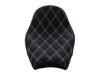 Renegade LS Solo Seat with White Double Diamond Lattice Stitch. Fits Scout Bobber 2018-2024