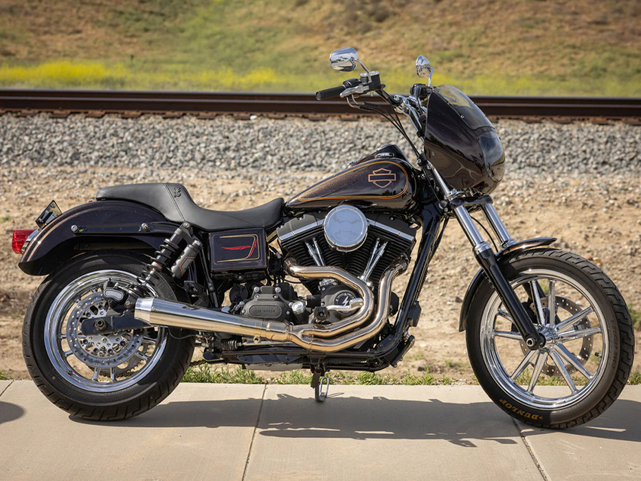 SADDLEMEN Thrashin X Saddlemen Step-Up Smooth Dual Seat. Dyna 2006-2017