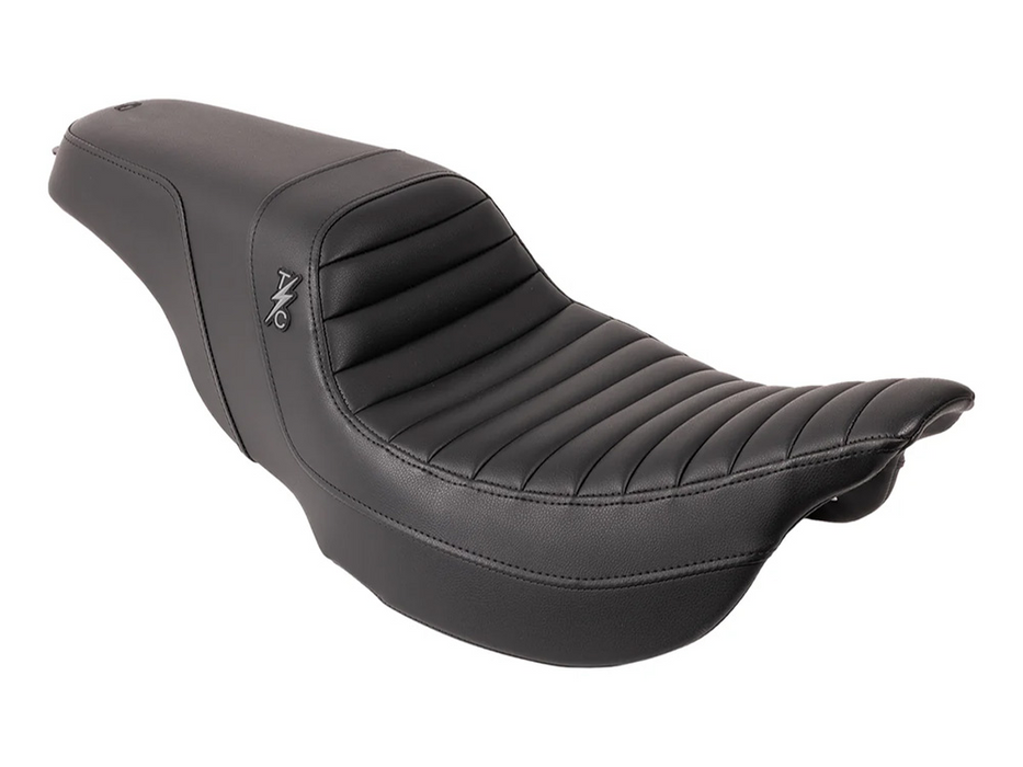 SADDLEMEN Thrashin X Saddlemen Step-Up Tuck & Roll Dual Seat. Fits Most Touring 2008-2024