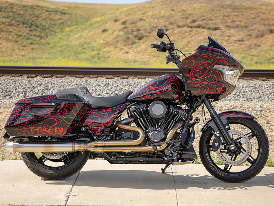 SADDLEMEN Thrashin X Saddlemen Step-Up Smooth. Fits CVO Touring 2023up, Street Glide & Road Glide 2024up, Touring 2025up