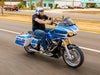 Shorty 2-into-1 Exhaust with Welded End Cap - Stainless Steel. Fits Touring 2017up.