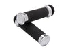 Handgrips - Chrome. Fits Big Twin 2008-2024 with Throttle-by-Wire